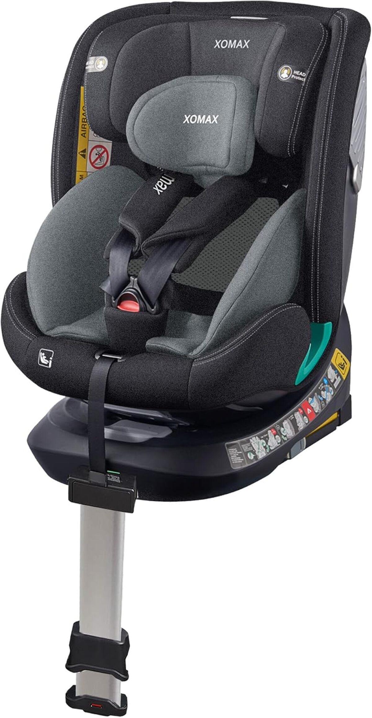 Test du siège enfant rotatif XOMAX G409 : sécurité et confort assurés