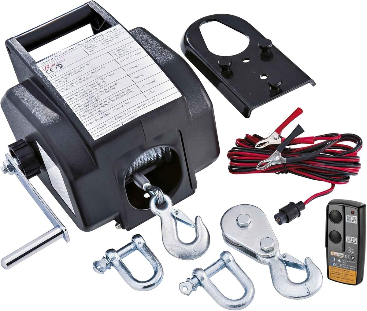 Test du treuil RIBIMEX 4277 : efficacité 5 tonnes