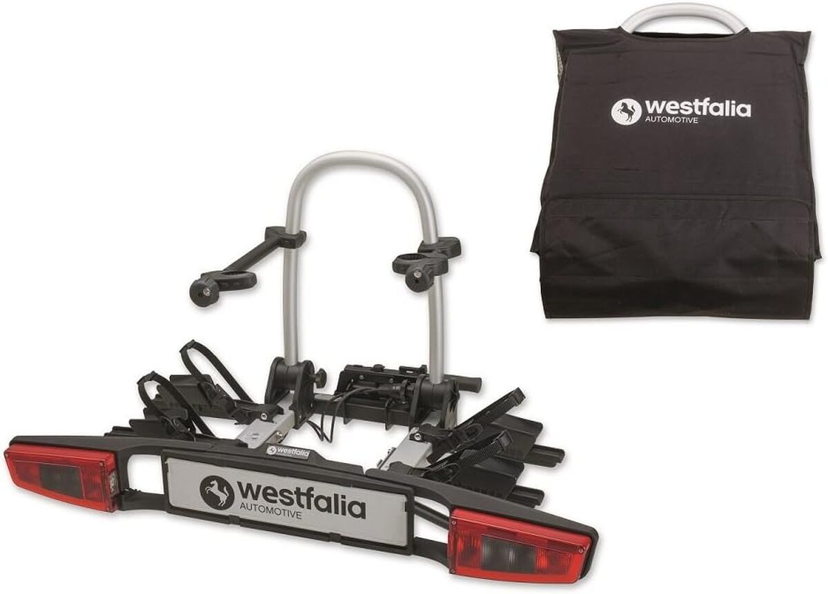 Test : porte-vélos Westfalia Bikelander pour attelages, idéal pour vélos électriques