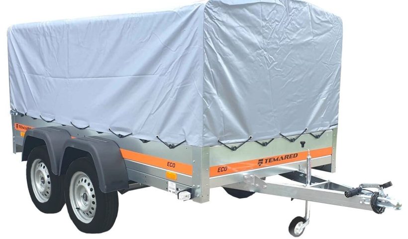 Test : remorque Tema bâchée ECO2612/2 double essieu 263X125 cm gris