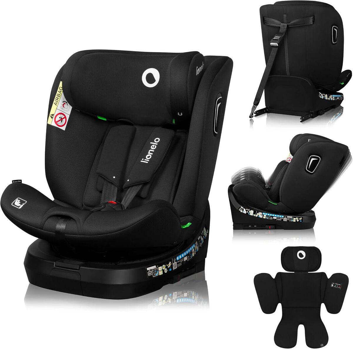 Test : siège auto Lionelo Brave i-Size pivotant à 360°