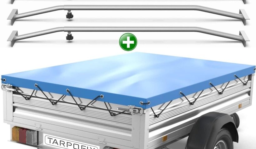 Test Tarpofix : bâche PVC pour remorque avec arceau ajustable