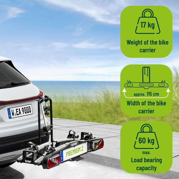 EUFAB 11521 Porte-Vélos Premium 2