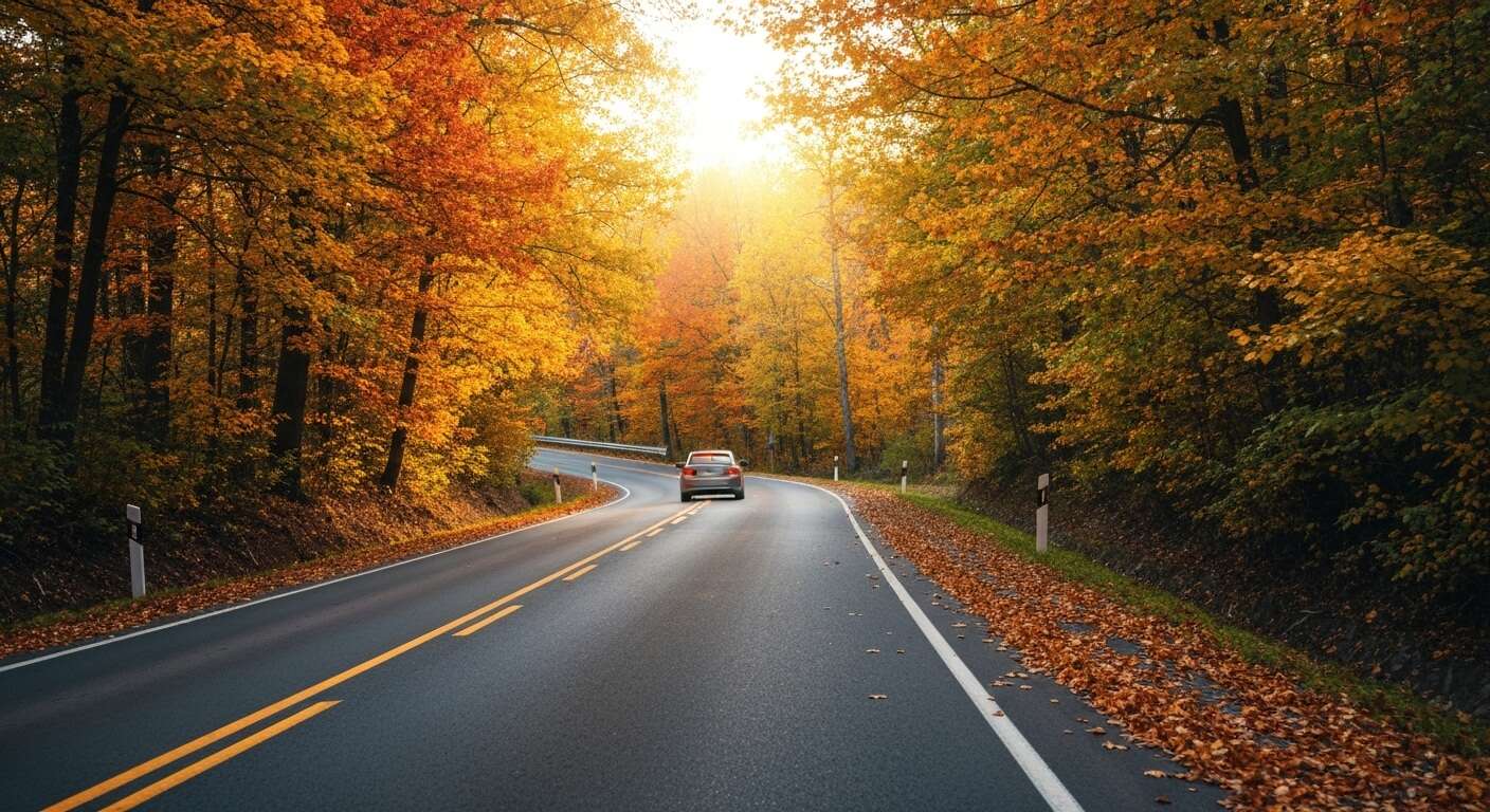 Adaptez votre conduite aux conditions automnales