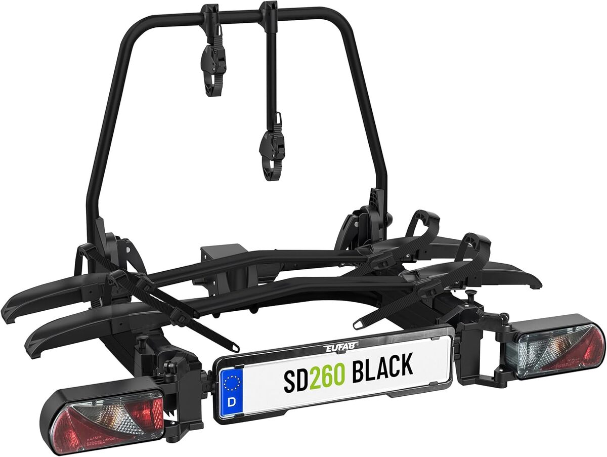 Test du porte-vélos Eufab Sd260 pour fourgons