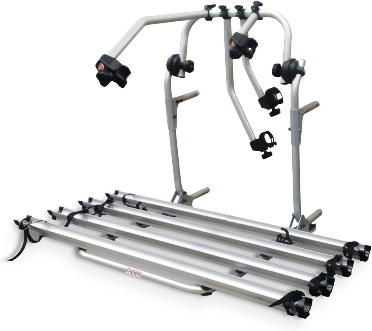 Test du porte-vélos Fabbri Bici OK Camper : transportez jusqu'à 4 vélos sans souci