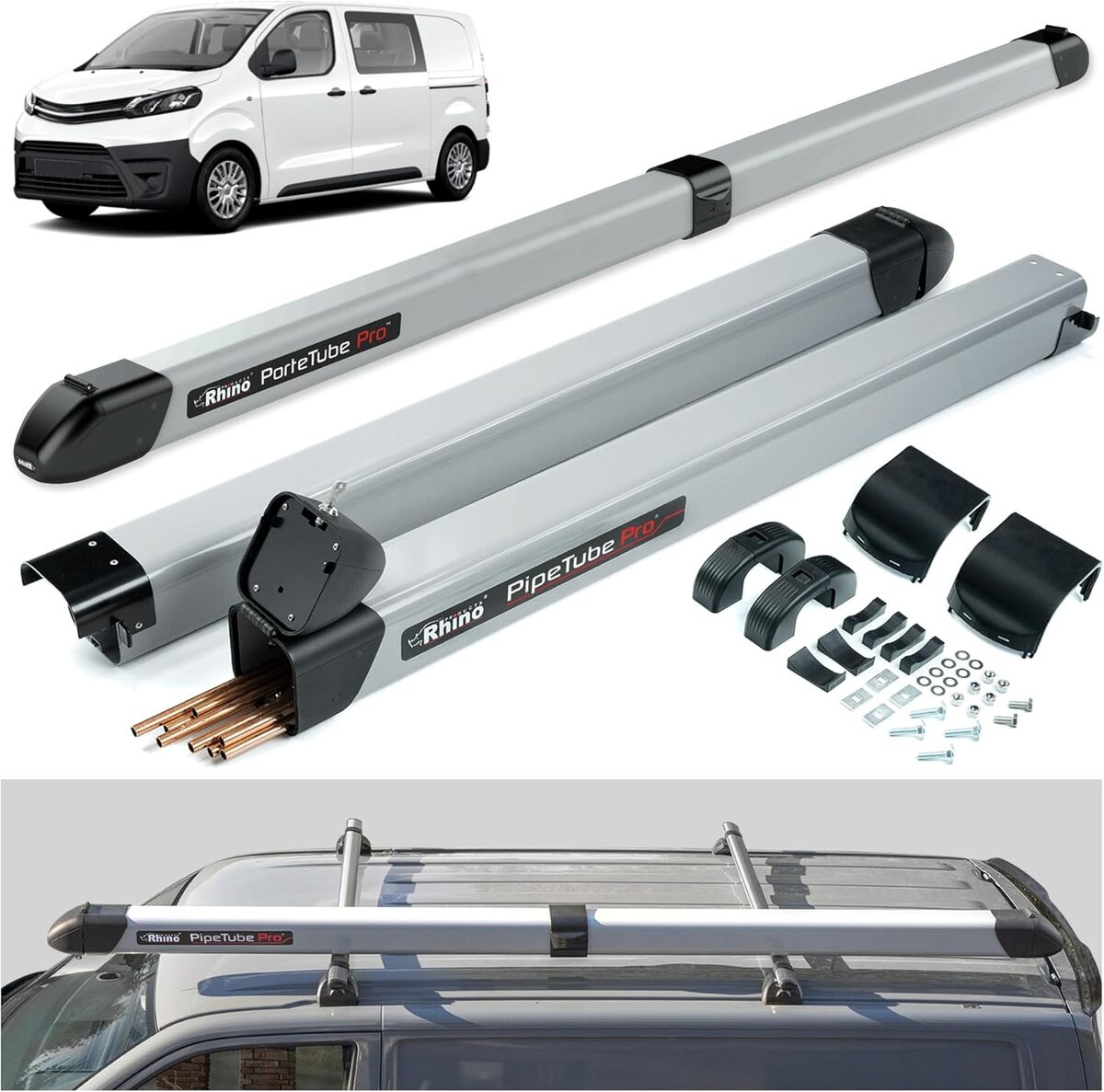 Test du Rhino PipeTube Pro : solution idéale pour Opel Vivaro