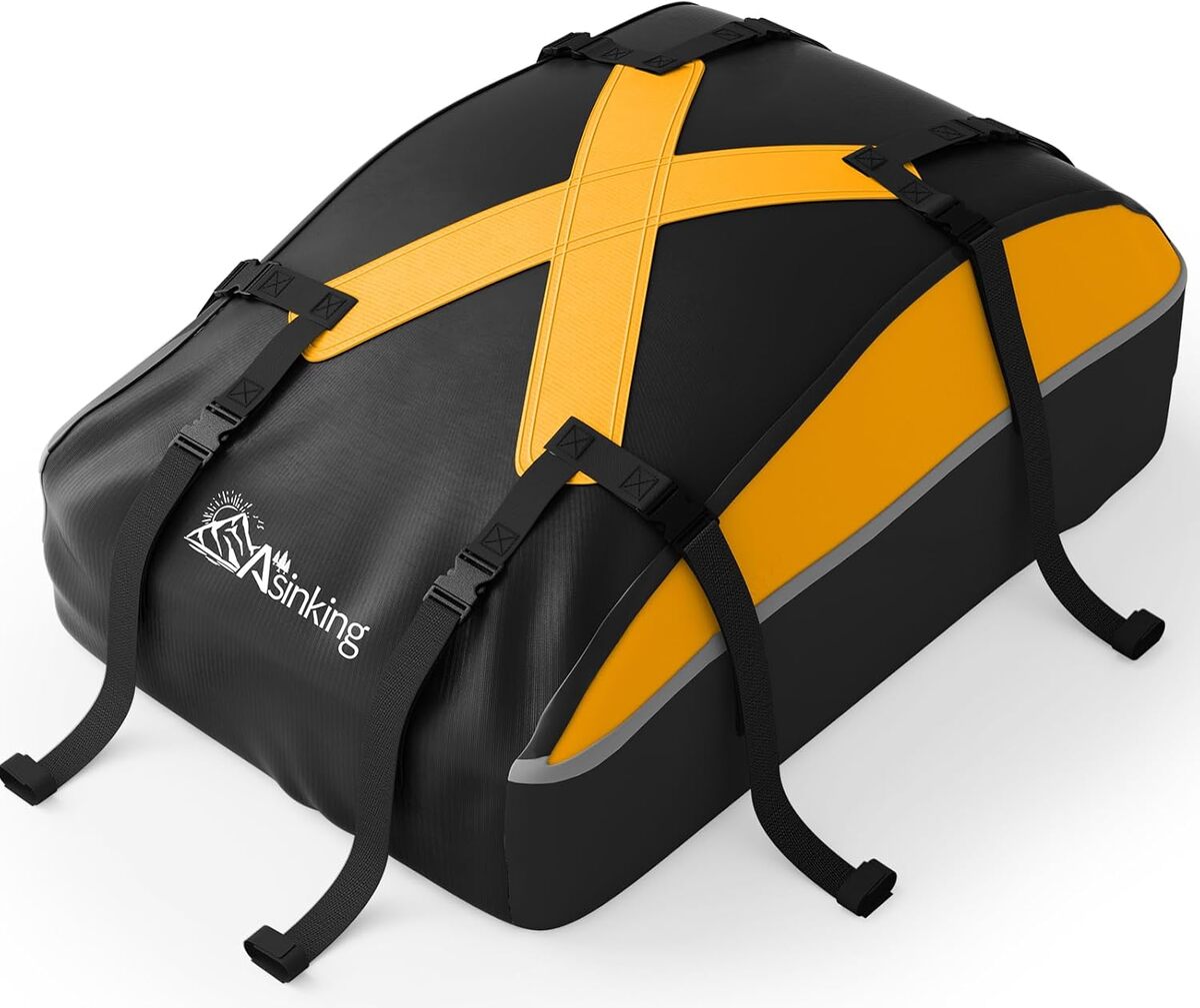 Test du sac de toit 0, 6 m³, 100 % étanche avec accessoires inclus