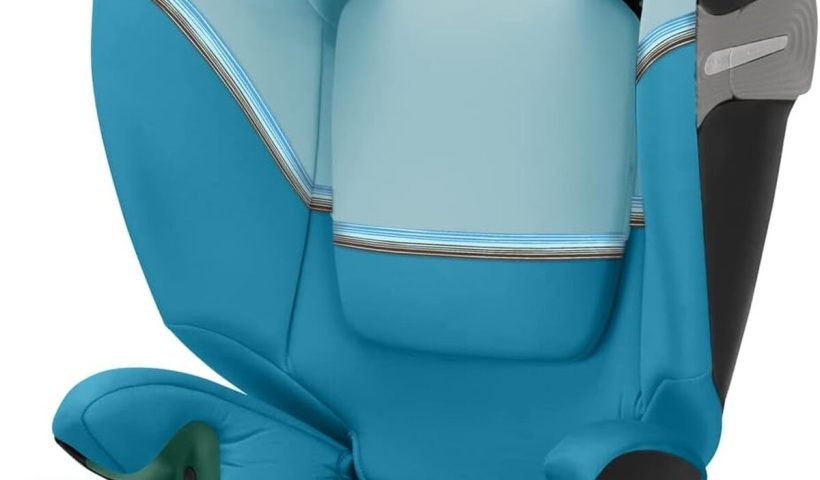 Test du siège auto CYBEX Solution S2 i-Fix Beach Blue