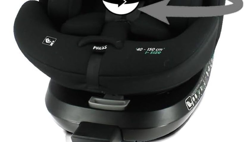 Test du siège auto pivotant Nania Spirit 360°