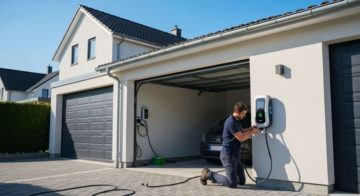 &eacute;tapes pour installer une borne de recharge chez soi