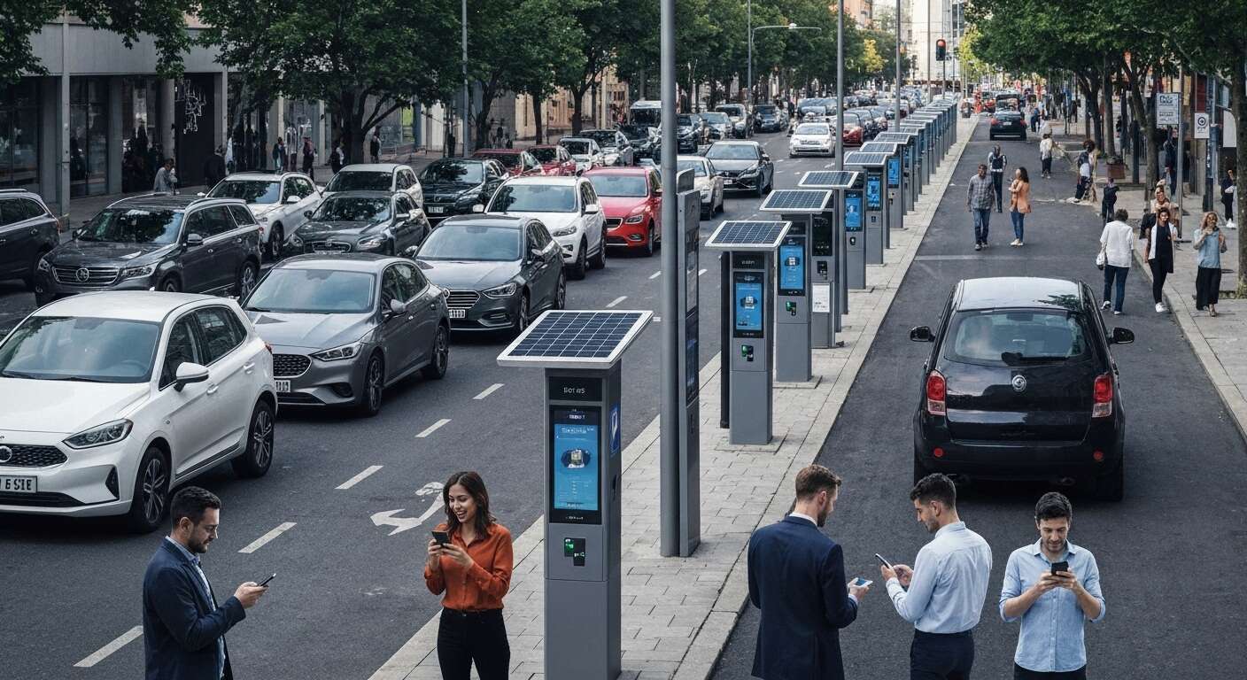 Trouver une place de stationnement en un clic gr&acirc;ce aux applis