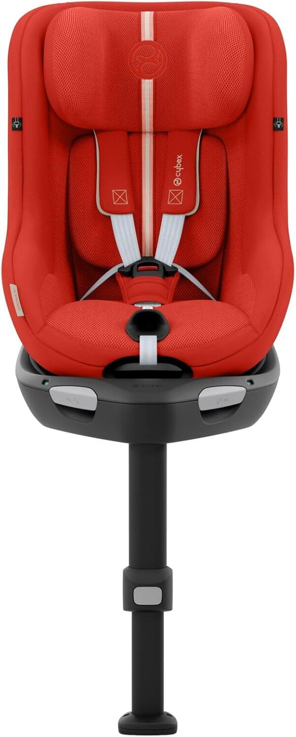 CYBEX Gold Siège-Auto Sirona G i-Size Plus, Sans Base, De 3 mois à 4 ans environ (dès la naissance avec le Réducteur), Max. 19 kg, 61-105 cm (dès 40 cm avec le Réducteur), Hibiscus Red