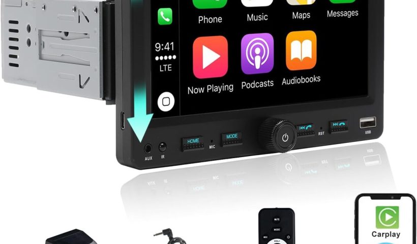 Test autoradio Alondy 1 Din : écran tactile et CarPlay/Android Auto