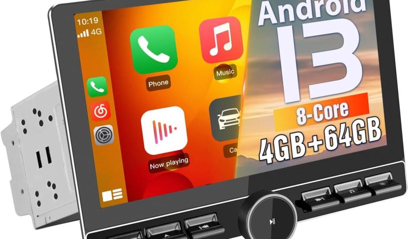 Test autoradio Android 13 écran 10.6'' avec GPS et Carplay
