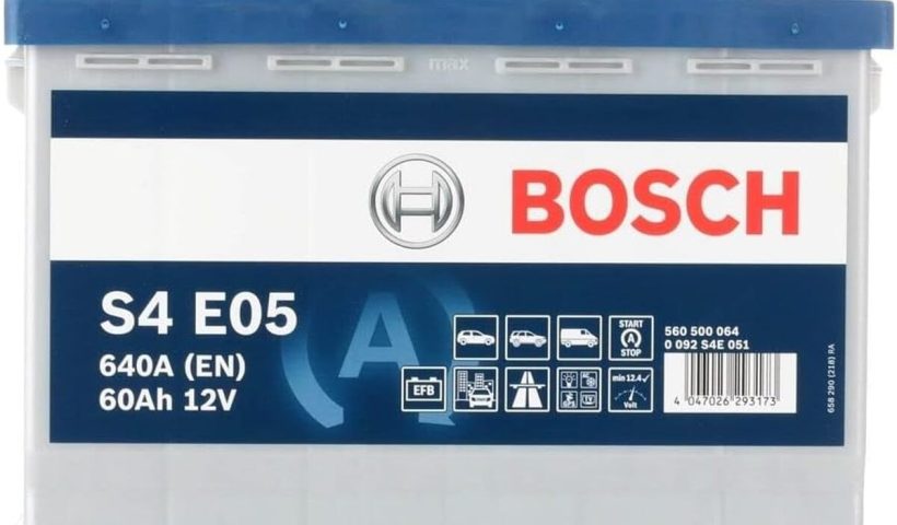 Test batterie auto Bosch S4E05 : puissance et fiabilité EFB