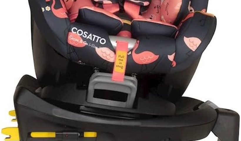Test : cosatto Come & Go siège auto rotatif à 360° pour bébé