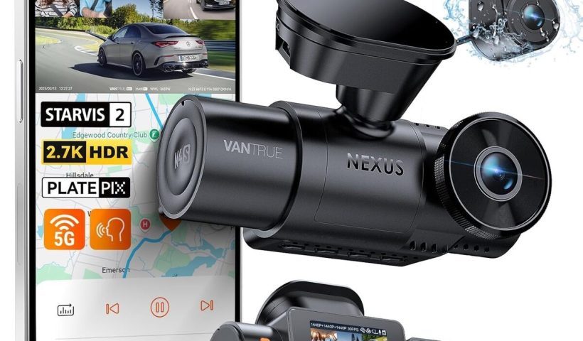 Test : dashcam Vantrue N4S Triple STARVIS 2 360° avec WiFi