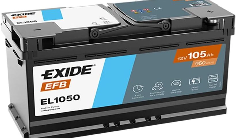 Test de la batterie Exide EFB EL1050 105Ah 950A