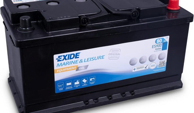 Test de la batterie marine EXIDE 80Ah haute performance