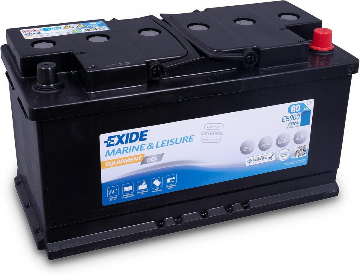 Test de la batterie marine EXIDE 80Ah haute performance