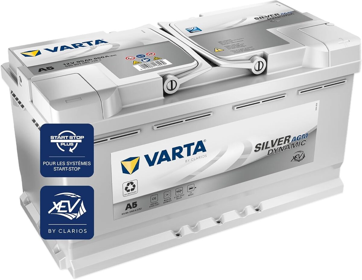 Test de la batterie XEV Varta Silver Dynamic AGM 95Ah