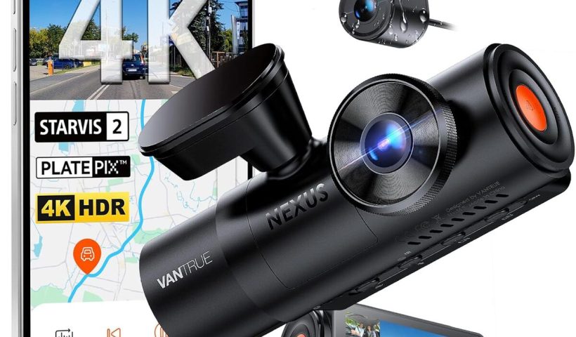 Test de la dashcam Vantrue N4 Pro S : performance et innovation 360°
