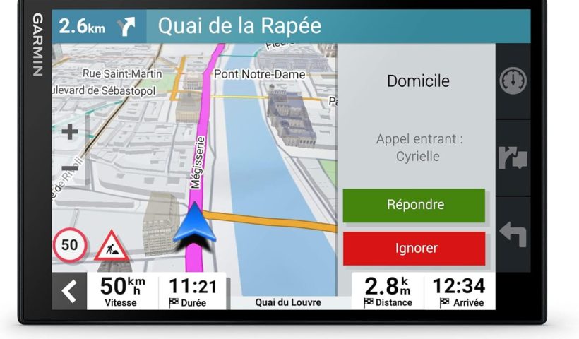 Test du GPS Garmin DriveSmart 86 EU MT-S pour voiture
