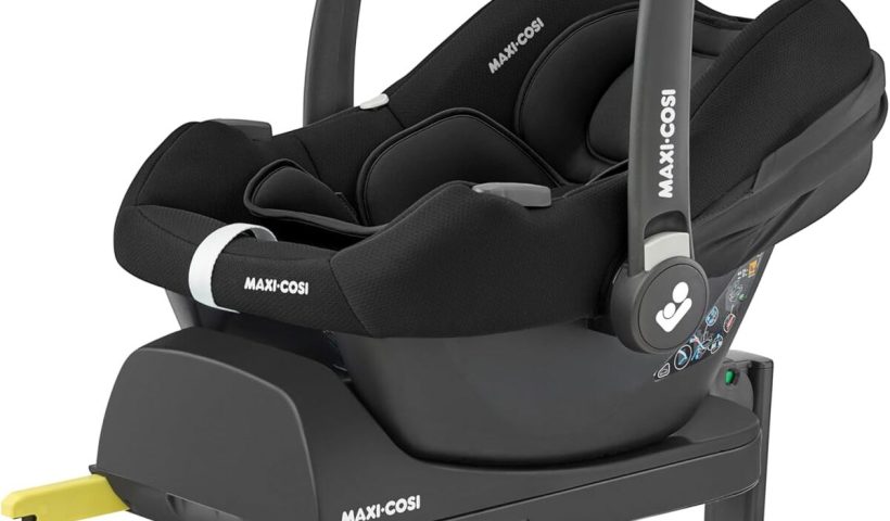 Test du siège auto Maxi-Cosi CabrioFix i-Size et base ISOFIX en noir essentiel