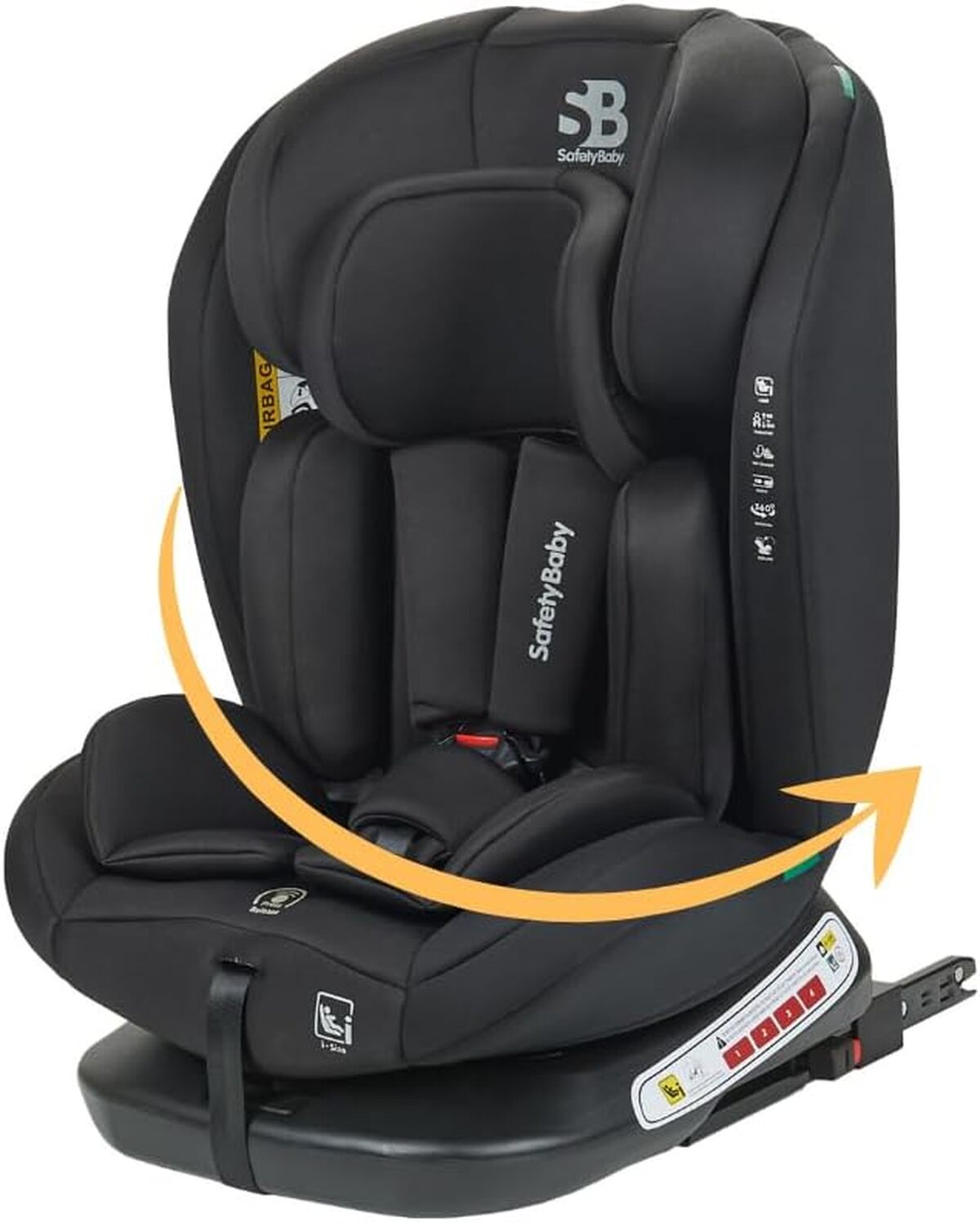 Test du siège auto Safety baby Xenon Isofix 360° évolutif