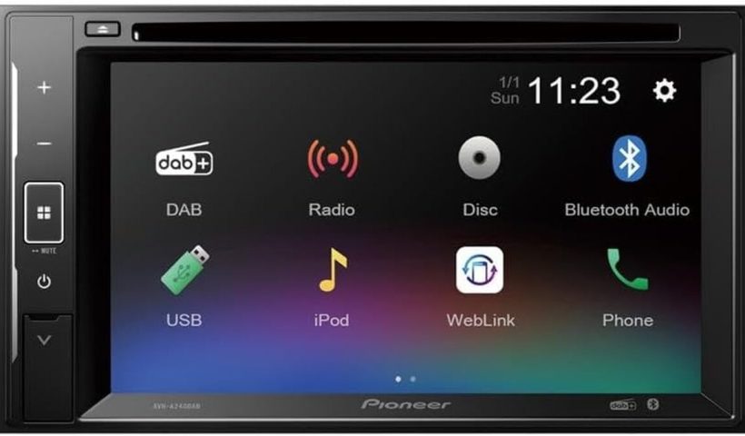 Test Pioneer AVH-A240DAB : autoradio multimédia performant