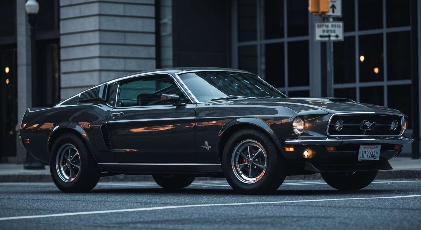 La ford mustang gt 390 de bullitt : une course-poursuite culte