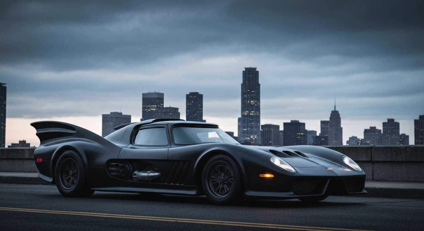 La batmobile : l'ic&ocirc;ne sombre des super-h&eacute;ros