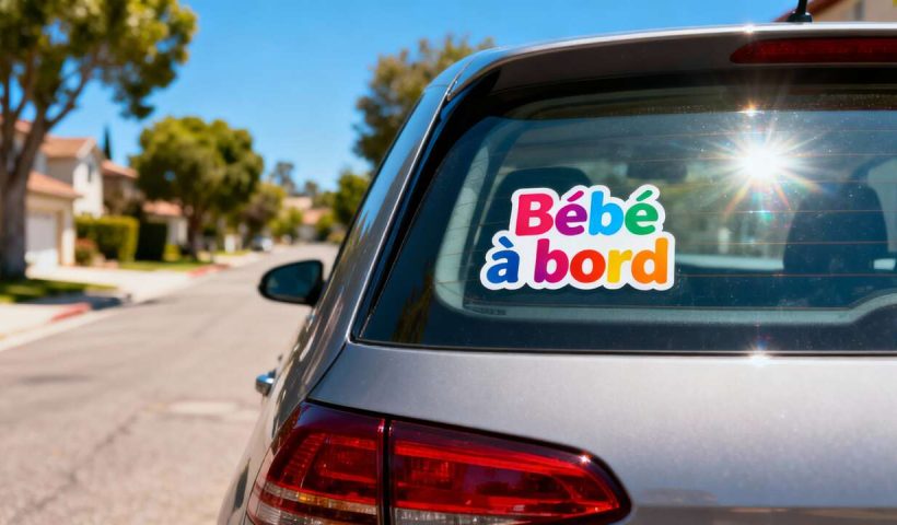 À quoi sert un sticker "Bébé à bord" ?