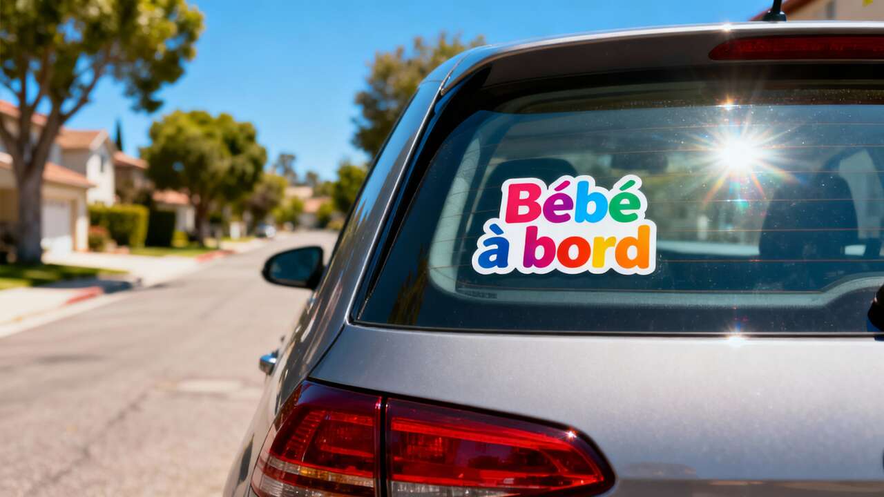 À quoi sert un sticker "Bébé à bord" ?