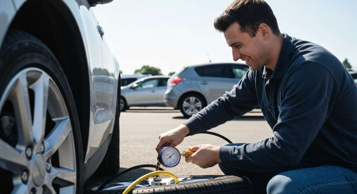 Les &eacute;tapes pour v&eacute;rifier et gonfler ses pneus correctement