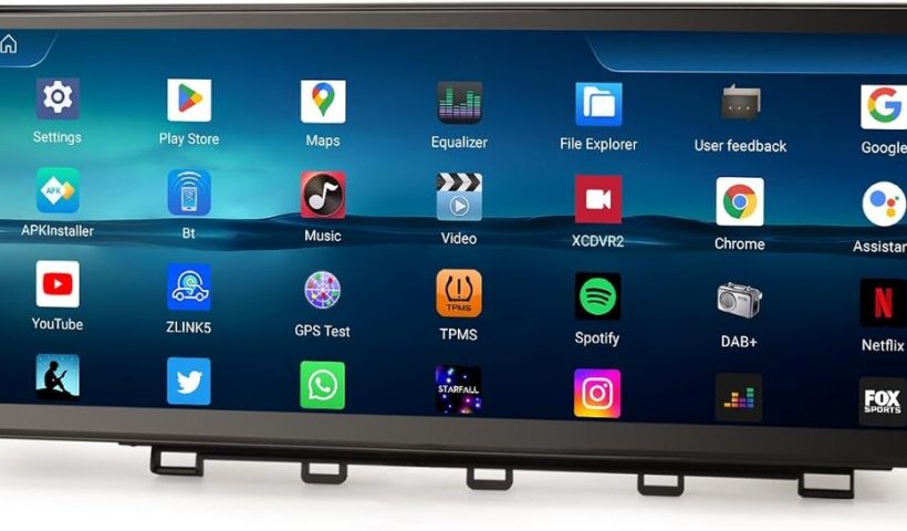 Test : autoradio Android 14 pour Mercedes-Benz GLK X204, écran 12, 3" 2K