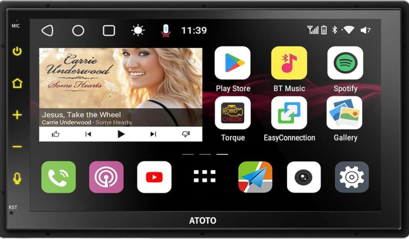 Test autoradio ATOTO S8 : carPlay et Android Auto sans fil