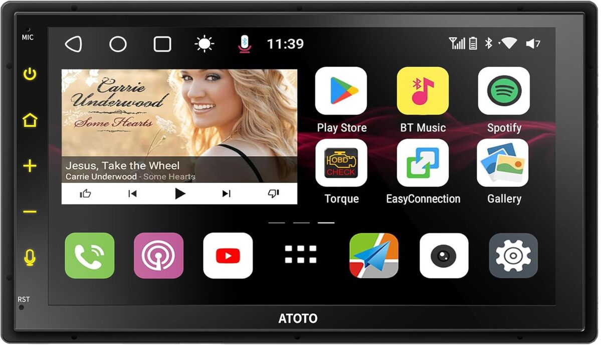 Test autoradio ATOTO S8 : carPlay et Android Auto sans fil