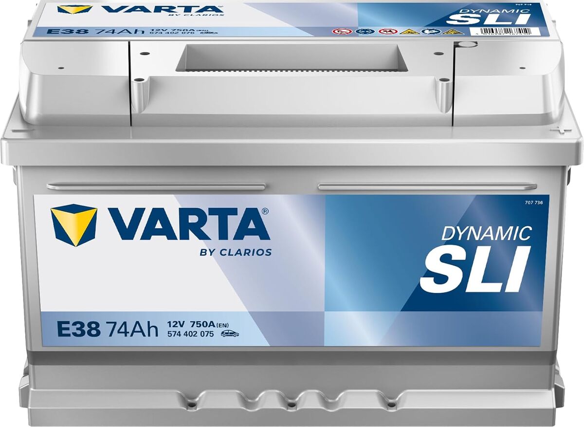Test : batterie Varta Silver Dynamic E38, 74Ah 750 Amps
