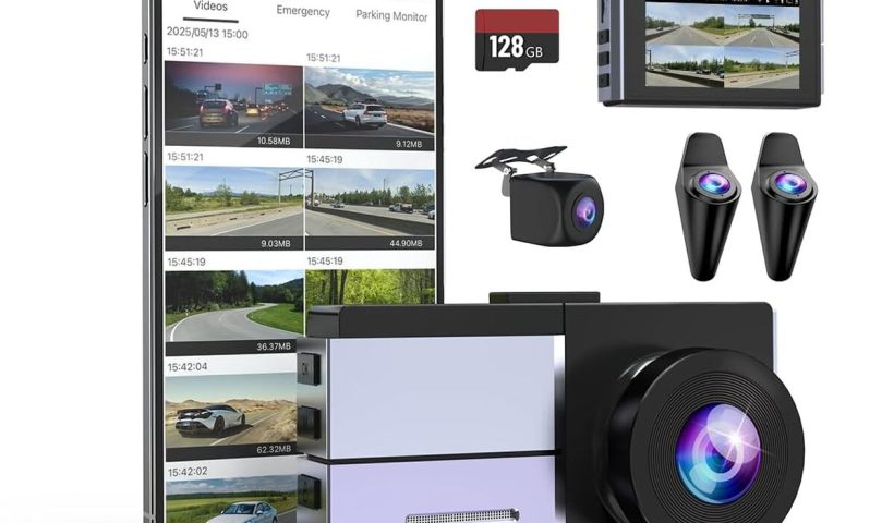 Test : caméra Sprleaf embarquée 4 canaux à 360° avec vision nocturne