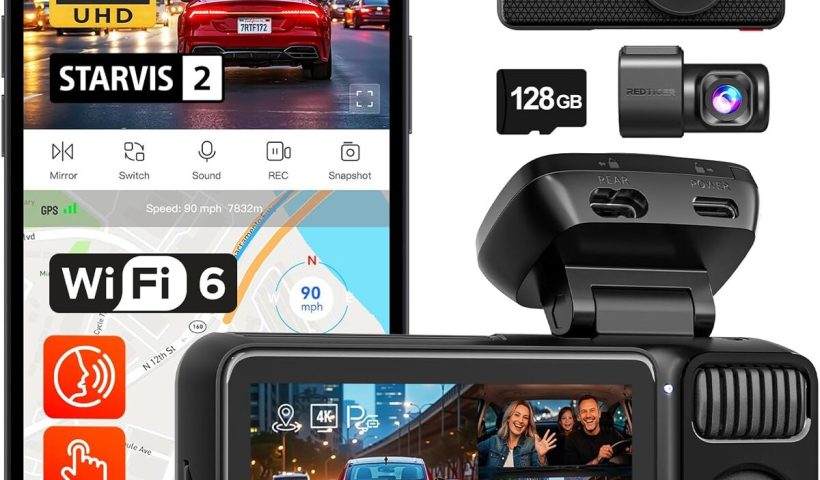 Test dash cam Redtiger F17 Elite : performance 4K et fonctionnalités avancées