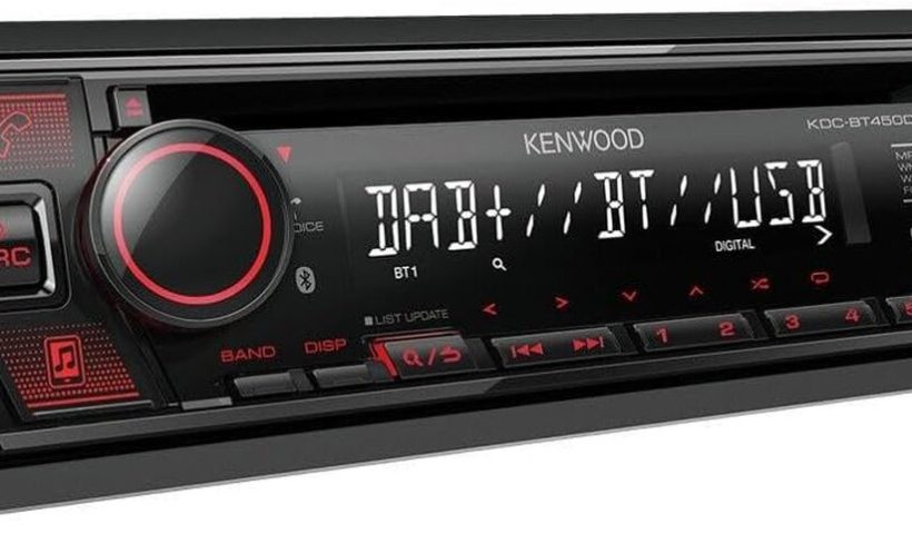 Test de l'autoradio Kenwood KDC-BT450DAB