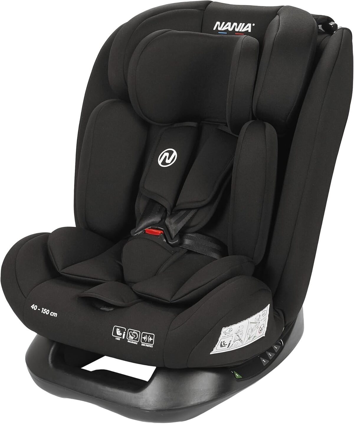 Test du siège auto Nania Prato : confort évolutif de la naissance à 12 ans