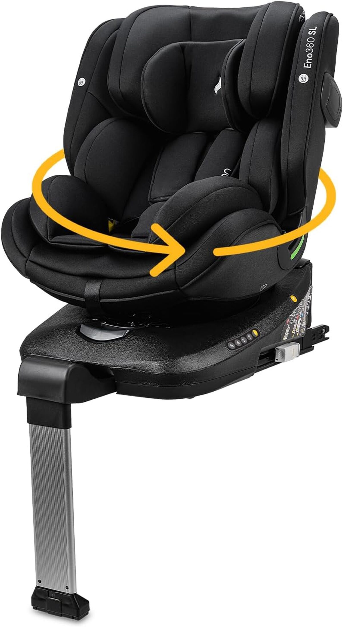 Test du siège auto Osann Eno360 SL iSize noir