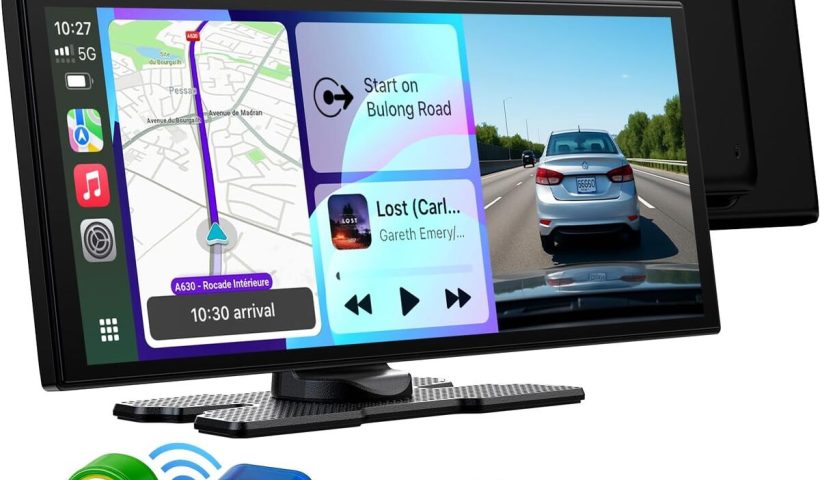 Test : écran CarPlay LAMTTO 10, 25" avec dashcam et GPS