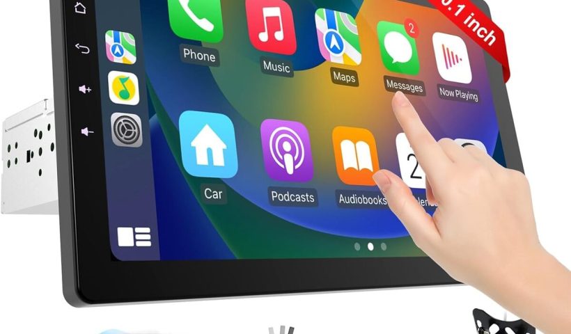 Test : haudio autoradio 1 DIN bluetooth avec écran rotatif et caméra de recul