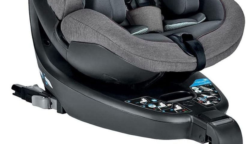 Test : siège auto Inglesina Halley rotatif 360° gris