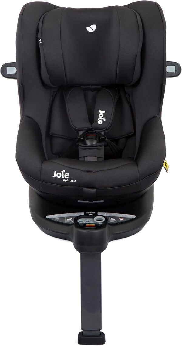 Joie - i-Spin 360™ - Siège Auto Pivotant 360° - Sécurité R129 i-Size - Harnais 5 Points - Têtière Tri-Protect™ - Isofix Renforcé - Panneaux Guard Surround Safety™ - Protection+ Dès la naissance