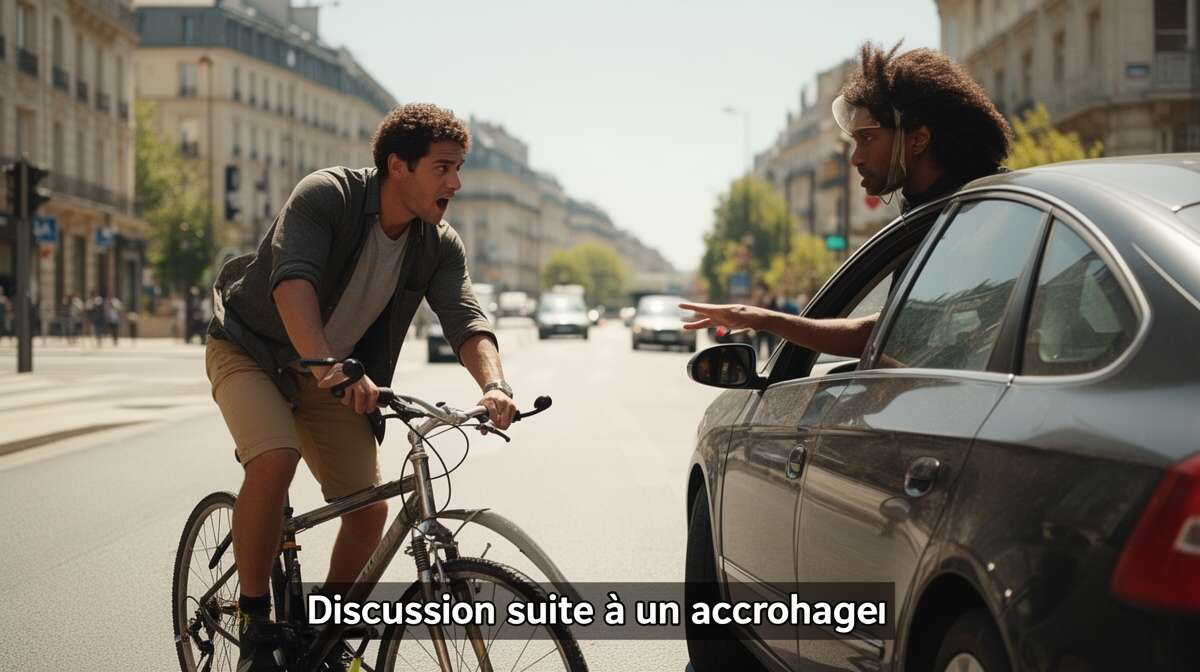 Sc&eacute;narios fr&eacute;quents d'accidents cycliste-voiture